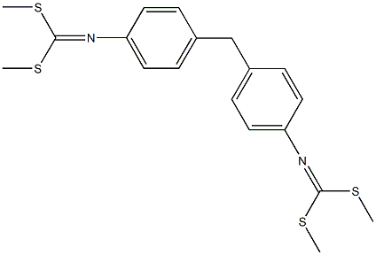 121711-48-6 dimethyl 4-(4-{[bis(methylsulfanyl)methylene]amino}benzyl)phenyldithioimidocarbonate