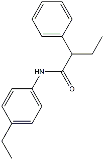N-(4-ethylphenyl)-2-phenylbutanamide Structure