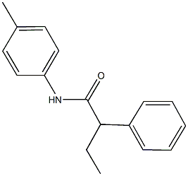 N-(4-methylphenyl)-2-phenylbutanamide Structure