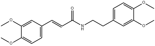 3-(3,4-dimethoxyphenyl)-N-[2-(3,4-dimethoxyphenyl)ethyl]acrylamide|