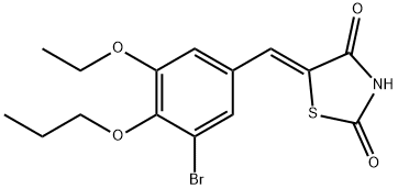 1218777-07-1 5-(3-bromo-5-ethoxy-4-propoxybenzylidene)-1,3-thiazolidine-2,4-dione