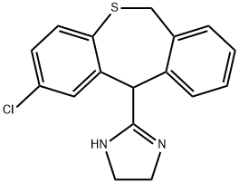 121996-22-3 2-(2-chloro-6,11-dihydrodibenzo[b,e]thiepin-11-yl)-4,5-dihydro-1H-imidazole