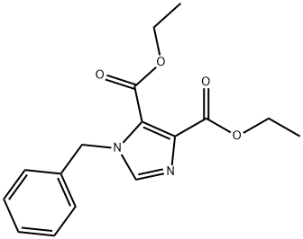 diethyl 1-benzyl-1H-imidazole-4,5-dicarboxylate,1232-51-5,结构式