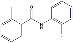 N-(2-fluorophenyl)-2-methylbenzamide Structure