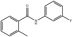 N-(3-fluorophenyl)-2-methylbenzamide Struktur
