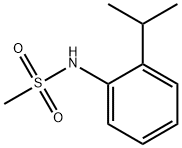 N-(2-isopropylphenyl)methanesulfonamide Structure