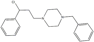 1-benzyl-4-(3-chloro-3-phenylpropyl)piperazine|