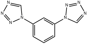 1-[3-(1H-tetraazol-1-yl)phenyl]-1H-tetraazole Struktur