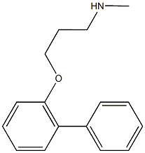 3-([1,1'-biphenyl]-2-yloxy)-N-methyl-1-propanamine Structure