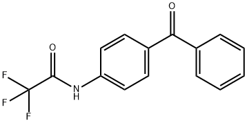 N-(4-benzoylphenyl)-2,2,2-trifluoroacetamide,126050-14-4,结构式
