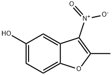 3-nitro-2-methyl-1-benzofuran-5-ol,126318-28-3,结构式