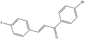 126473-61-8 1-(4-bromophenyl)-3-(4-fluorophenyl)-2-propen-1-one