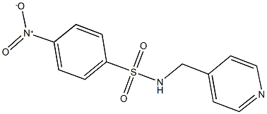 4-nitro-N-(pyridin-4-ylmethyl)benzenesulfonamide|