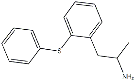 1-methyl-2-[2-(phenylsulfanyl)phenyl]ethylamine,127876-67-9,结构式