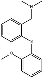 N-{2-[(2-methoxyphenyl)sulfanyl]benzyl}-N,N-dimethylamine Struktur