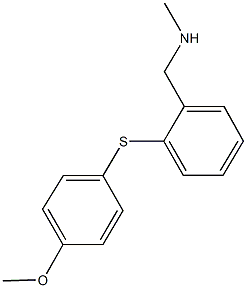 127905-83-3 N-{2-[(4-methoxyphenyl)sulfanyl]benzyl}-N-methylamine