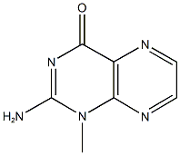 2-amino-1-methyl-4(1H)-pteridinone,13005-86-2,结构式