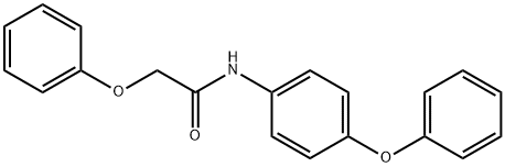 2-phenoxy-N-(4-phenoxyphenyl)acetamide Structure