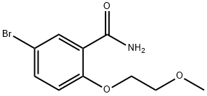 5-bromo-2-(2-methoxyethoxy)benzamide,130840-20-9,结构式