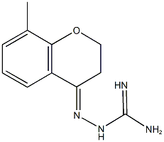 2-(8-methyl-2,3-dihydro-4H-chromen-4-ylidene)hydrazinecarboximidamide|