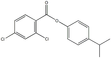 131437-34-8 4-(1-methylethyl)phenyl 2,4-dichlorobenzoate