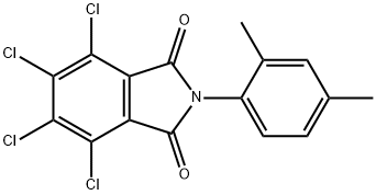 4,5,6,7-tetrachloro-2-(2,4-dimethylphenyl)-1H-isoindole-1,3(2H)-dione Structure