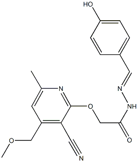 2-{[3-cyano-4-(methoxymethyl)-6-methyl-2-pyridinyl]oxy}-N