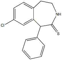 132274-52-3 8-chloro-1-phenyl-1,3,4,5-tetrahydro-2H-3-benzazepine-2-thione