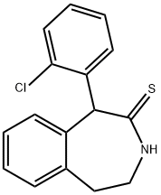 1-(2-chlorophenyl)-1,3,4,5-tetrahydro-2H-3-benzazepine-2-thione|