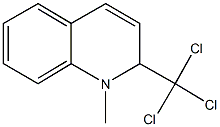 1-methyl-2-(trichloromethyl)-1,2-dihydroquinoline Structure