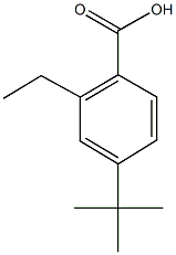 4-tert-butyl-2-ethylbenzoic acid Structure