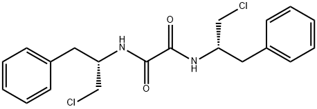 N~1~,N~2~-bis(1-benzyl-2-chloroethyl)ethanediamide Structure
