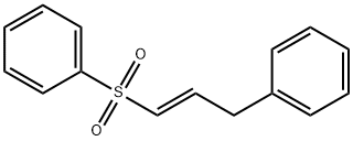 phenyl 3-phenyl-1-propenyl sulfone Struktur