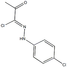 N-(4-chlorophenyl)-2-oxopropanehydrazonoyl chloride,1338563-31-7,结构式