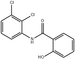 N-(2,3-二氯苯基)-2-羟基苯甲酰胺, 13410-91-8, 结构式