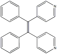 4-[1,2-diphenyl-2-(4-pyridinyl)vinyl]pyridine,134242-30-1,结构式