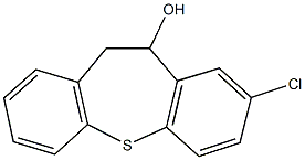 8-chloro-10,11-dihydrodibenzo[b,f]thiepin-10-ol Structure