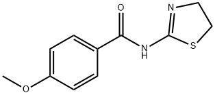 N-(4,5-dihydro-1,3-thiazol-2-yl)-4-methoxybenzamide Structure