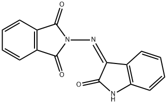 2-[(2-oxo-1,2-dihydro-3H-indol-3-ylidene)amino]-1H-isoindole-1,3(2H)-dione Structure