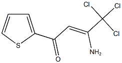 136380-07-9 3-amino-4,4,4-trichloro-1-(2-thienyl)-2-buten-1-one