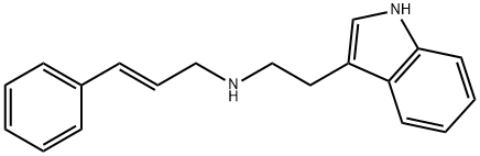 N-cinnamyl-N-[2-(1H-indol-3-yl)ethyl]amine Struktur