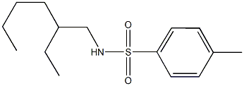 N-(2-ethylhexyl)-4-methylbenzenesulfonamide Structure