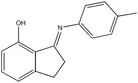 3-[(4-methylphenyl)imino]-4-indanol|