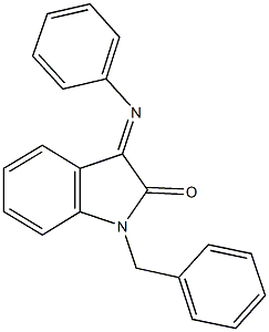 1-benzyl-3-(phenylimino)-1,3-dihydro-2H-indol-2-one|