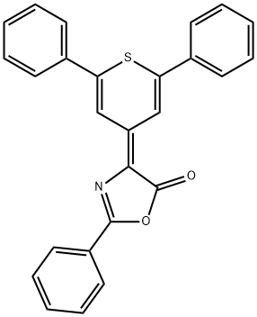 13895-58-4 4-(2,6-diphenyl-4H-thiopyran-4-ylidene)-2-phenyl-1,3-oxazol-5(4H)-one