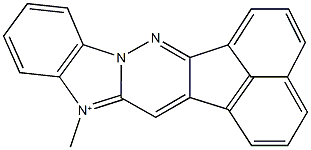 8-methylacenaphtho[1',2':3,4]pyridazino[6,1-b]benzimidazol-8-ium|