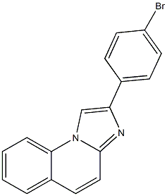 2-(4-bromophenyl)imidazo[1,2-a]quinoline,140473-22-9,结构式