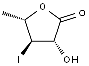 3-hydroxy-4-iodo-5-methyldihydrofuran-2(3H)-one,140479-79-4,结构式