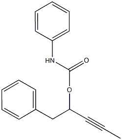 1-benzyl-2-butynyl phenylcarbamate,141543-29-5,结构式