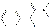 2-fluoro-N,N-dimethyl-2-phenylacetamide 结构式